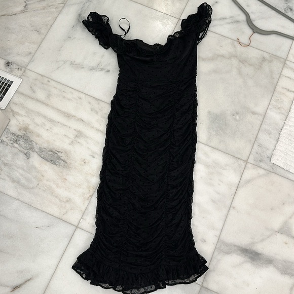 MAJORELLE Clare Lace Midi Dress - Picture 5 of 10